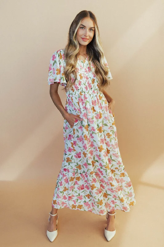 Morning Meadow Floral Maxi