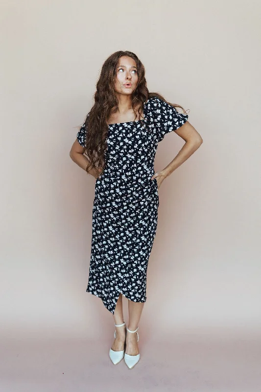 *Faye Floral Midi FINAL SALE