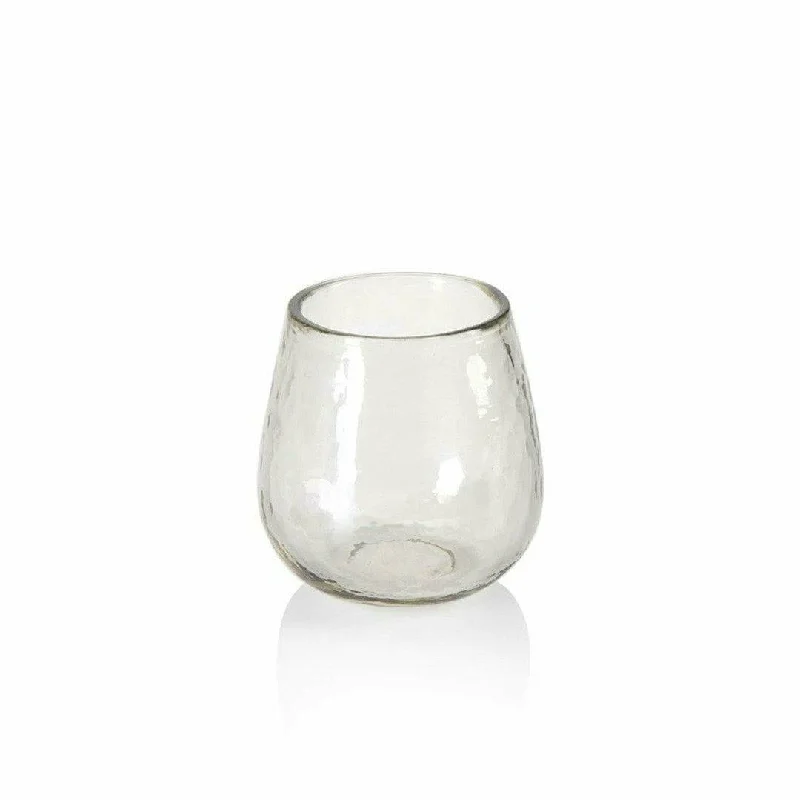 Garan Hammered Stemless All Purpose Glass, Set of 4