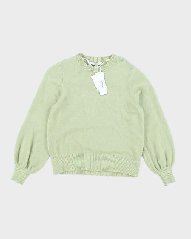 Womens Deadstock Ever New Light Sage Green Jumper - XS