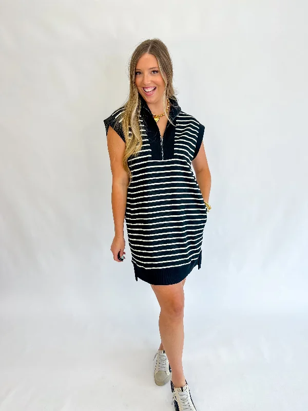 Striped Serenity Dress