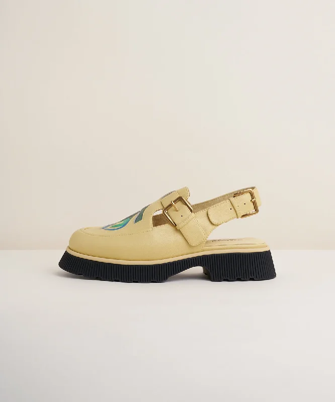 Viv Leather Slingback Loafer | Butter