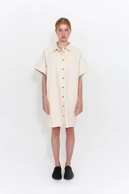 Exclusive Savings Denny Shirt Dress - Butter