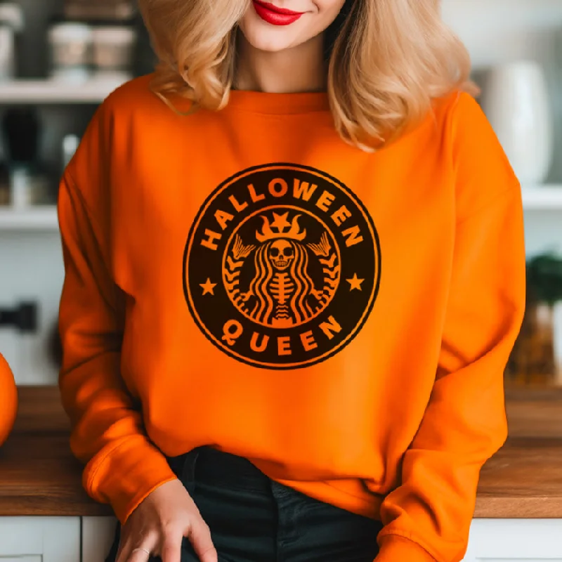 Halloween Queen Womens Sweatshirt