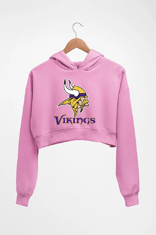 Vikings Crop HOODIE FOR WOMEN