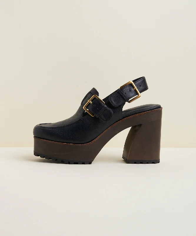 Josie Slingback Clog | Black