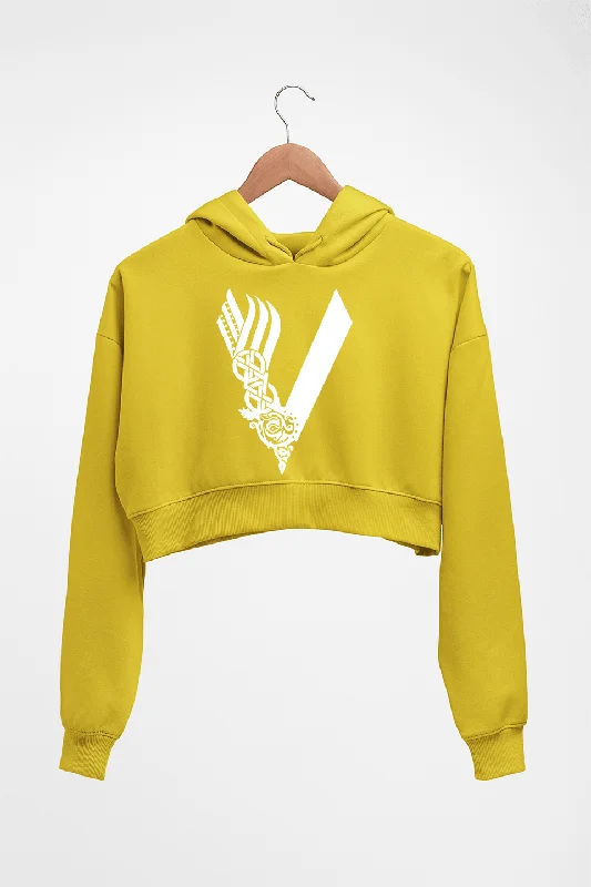 Vikings Crop HOODIE FOR WOMEN