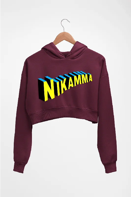 Nikamma Crop HOODIE FOR WOMEN