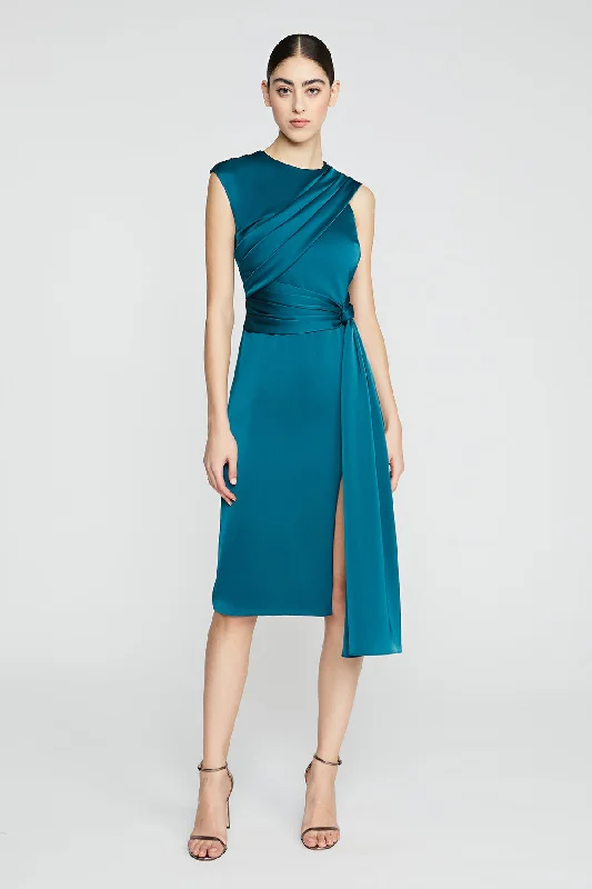 Josie Draped Cocktail Dress