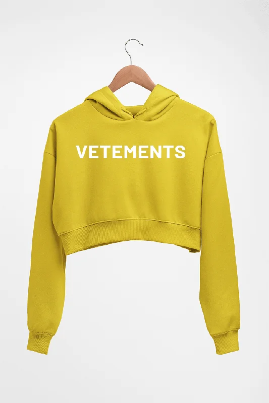 Vetements Crop HOODIE FOR WOMEN