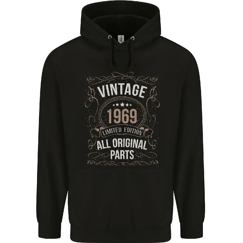 55th Birthday Limited Edition 1969 Mens 80% Cotton Hoodie