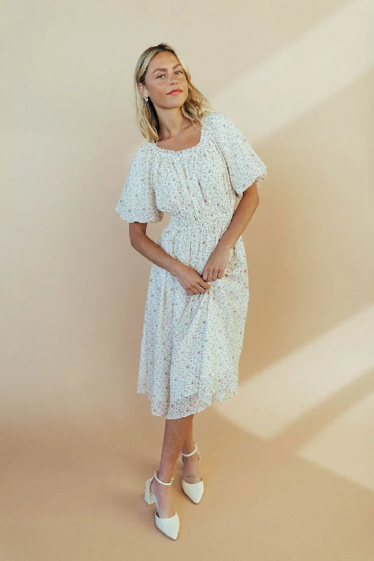 Shelley Floral Midi