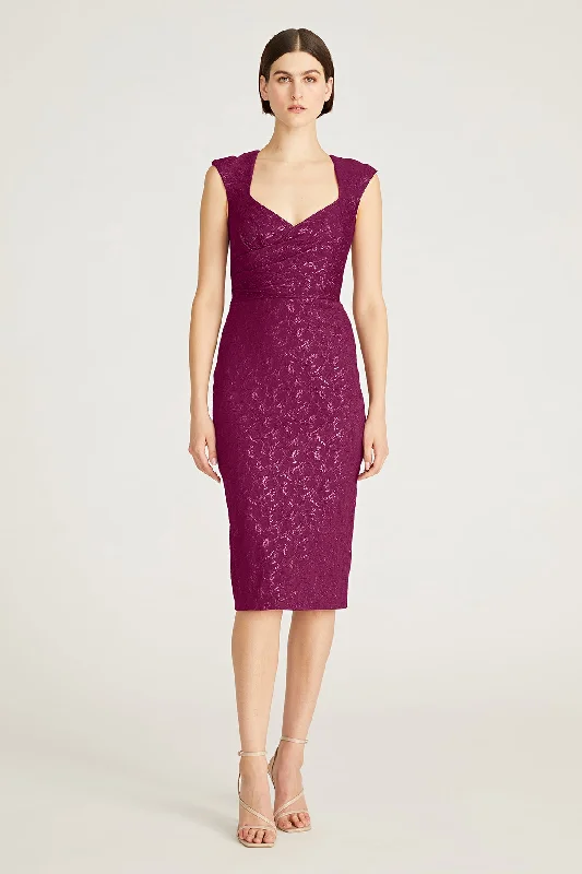 Omnia Fitted Cocktail Dress