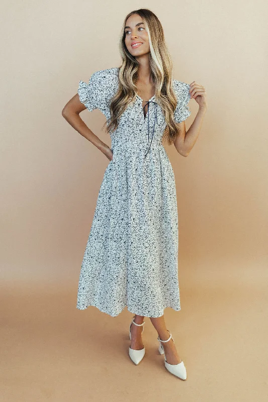 *Elliot Floral Maxi in Navy FINAL SALE