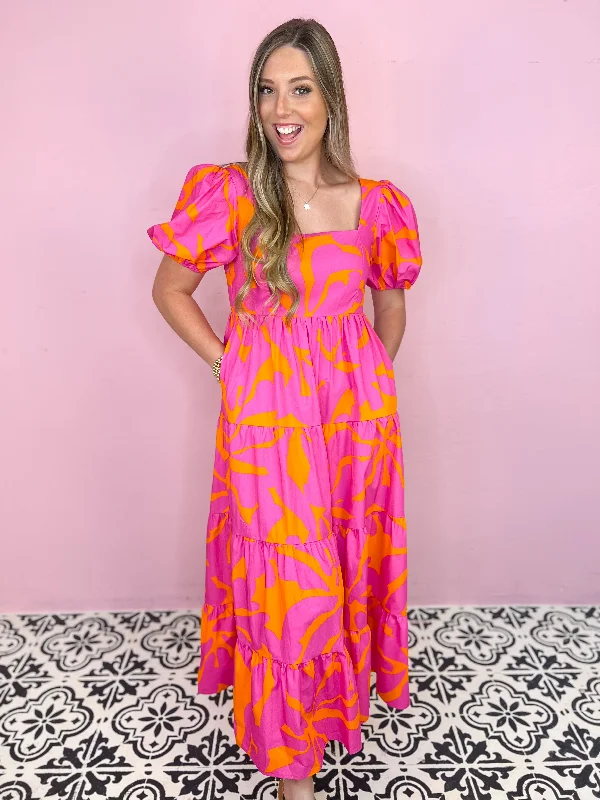 Sandy Chic Tiered Maxi Dress