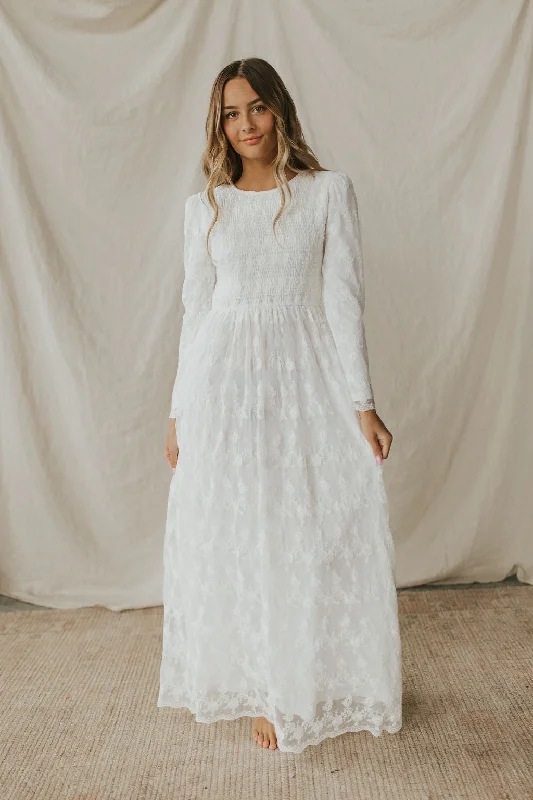 The White Lace Maxi