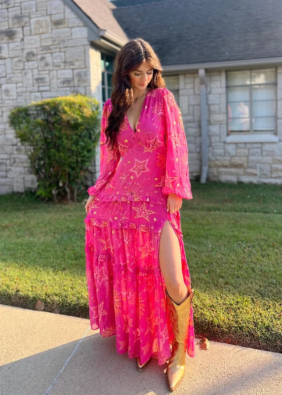 Limited Stock Buddy Love Barbie Girl Maxi Dress