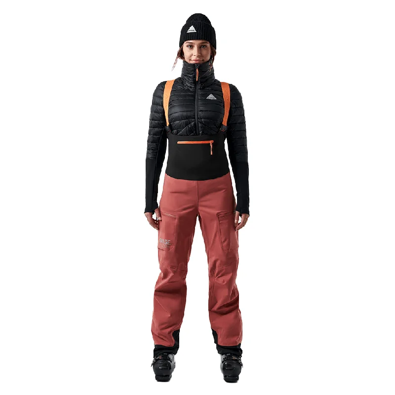 MTN-X Cliff 3L bib women's pants - Sockeye