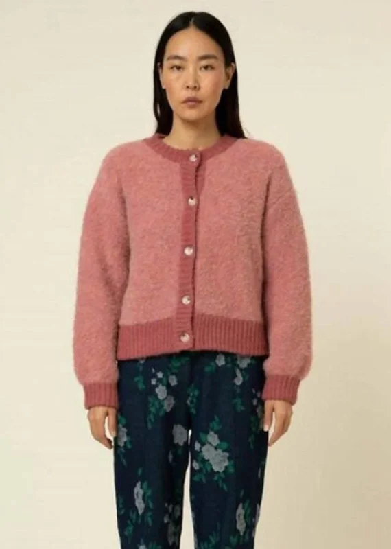 Velia Cardigan - Rose