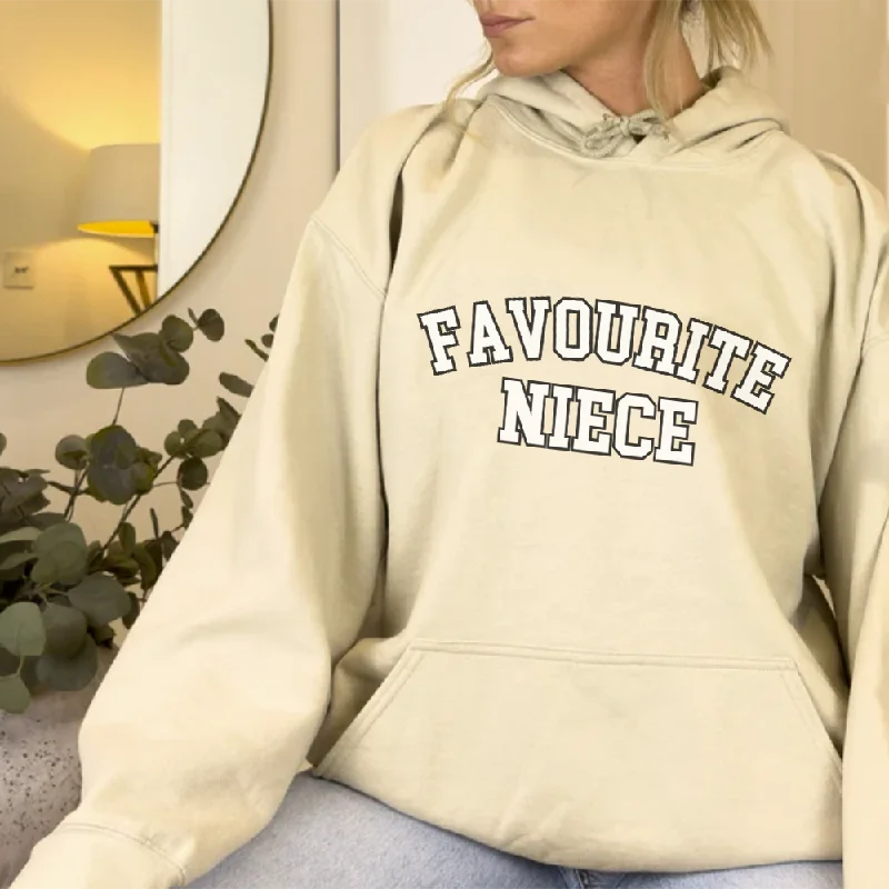 Favourite Niece Varsity Hoodie