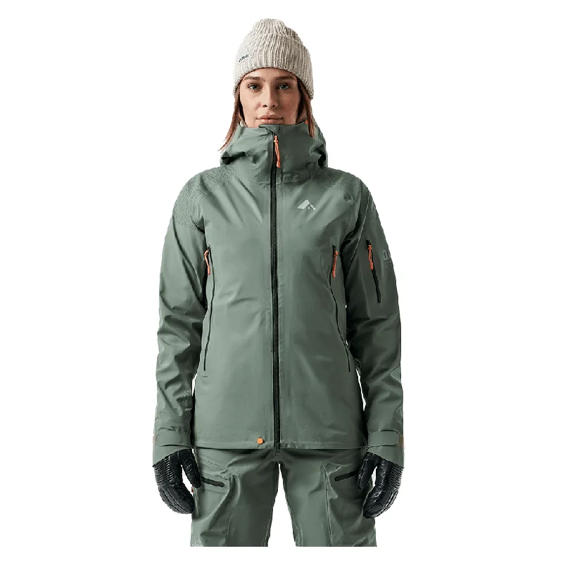 MTN-X Alpina 3L light women's jacket - Dark leaf