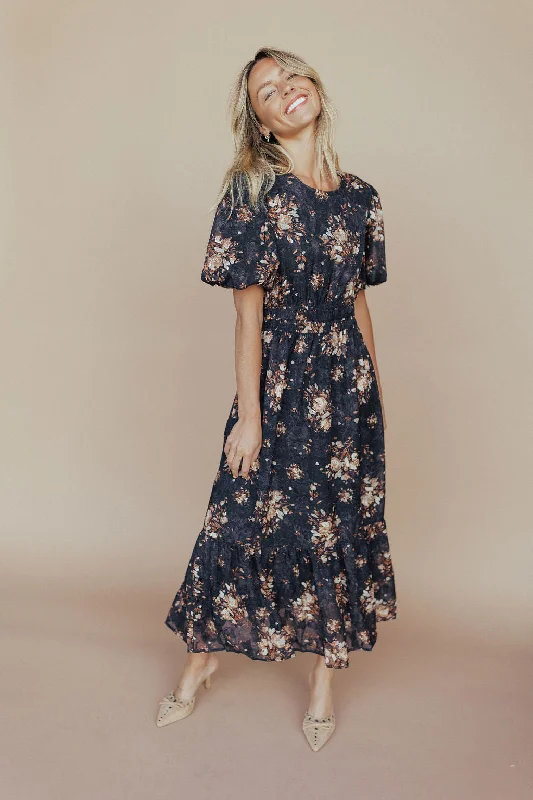 Melody Floral Lace Midi