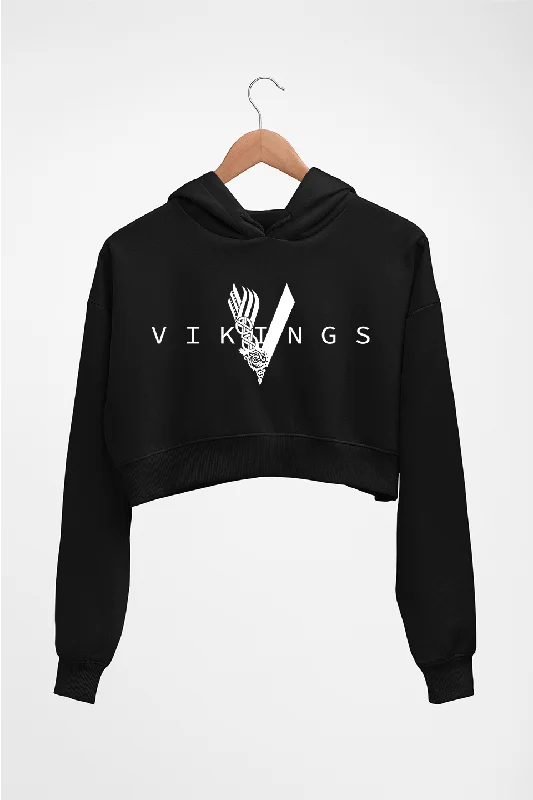 Vikings Crop HOODIE FOR WOMEN