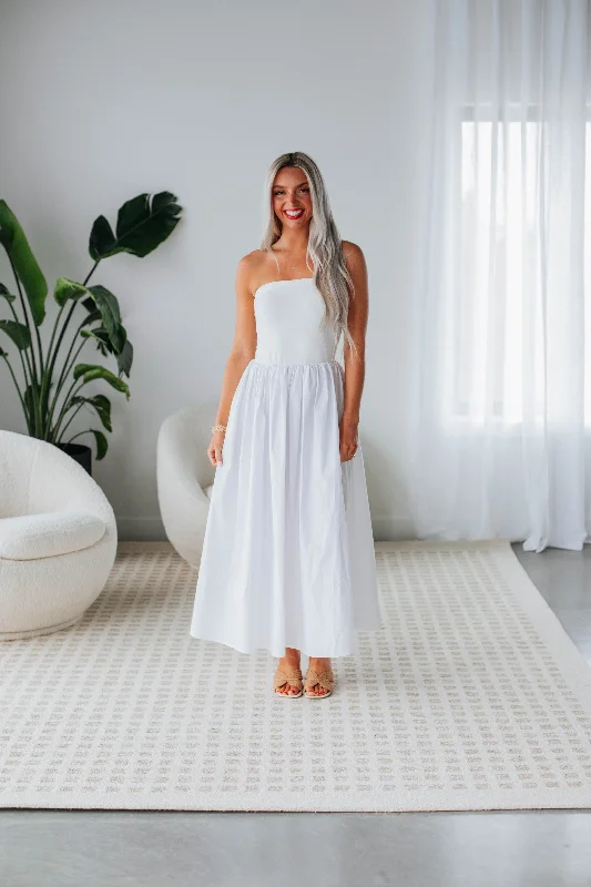 Holland Maxi Dress - Ivory