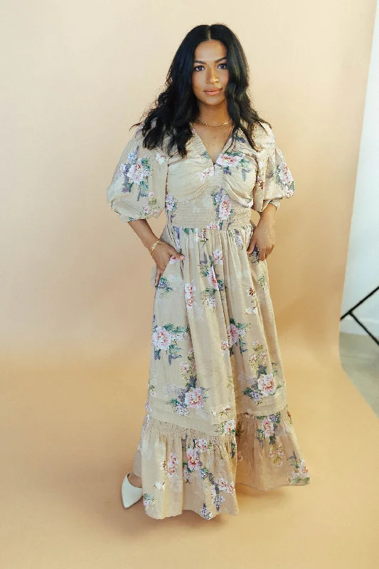 *Mojave Floral Maxi FINAL SALE