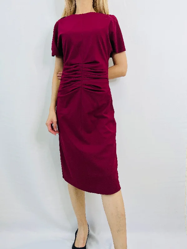 Arena Dress in Maroon