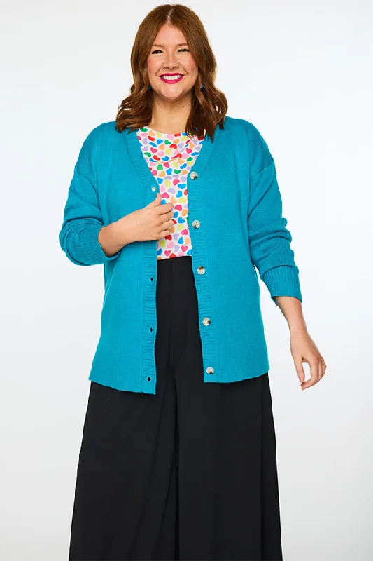 Nola Teal Cardi