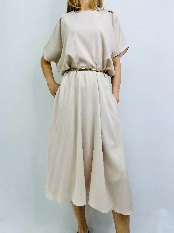 Mirage Dress in Beige