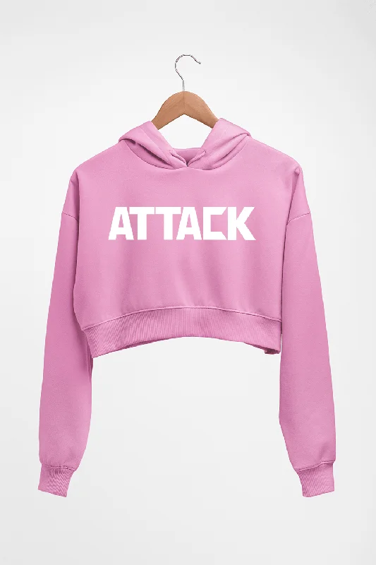 Attack Crop HOODIE FOR WOMEN