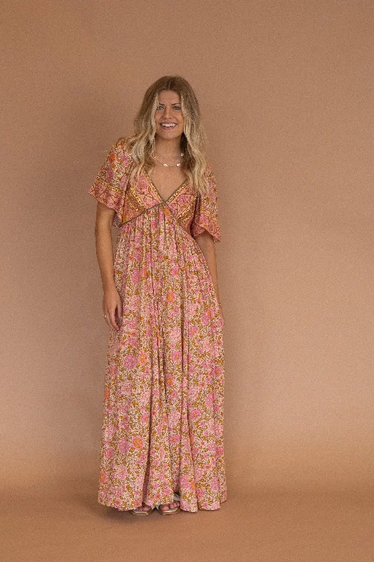 Odyssey Within Flutter Maxi Dress