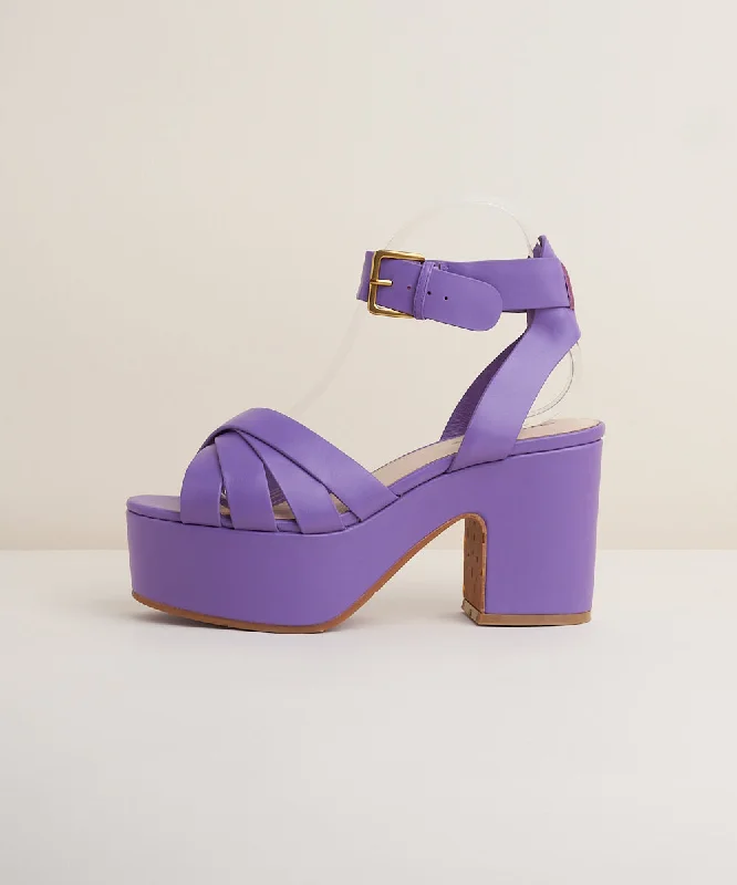 Judd Criss Cross Platform | Grape