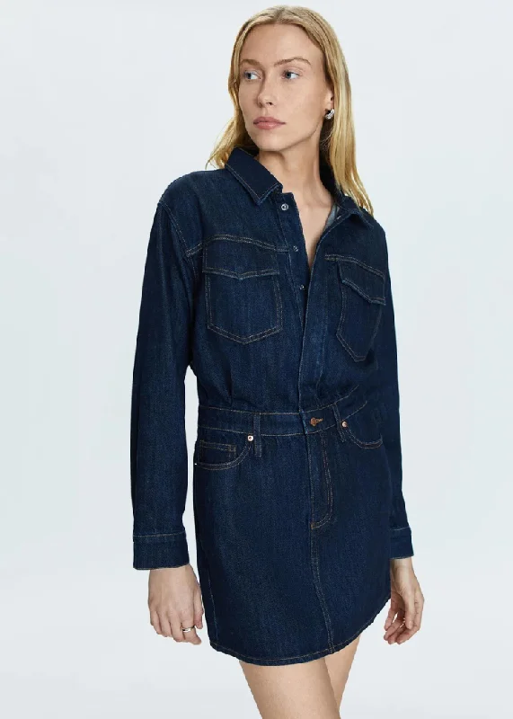 Pistola Nina Denim Mini Dress-IGGY