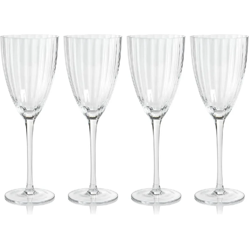 Malden Optic White Wine Glasses, Set of 4