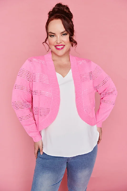 Sumita Crystal Pink Cardi