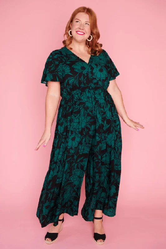 Juniper Midnight Green Jumpsuit