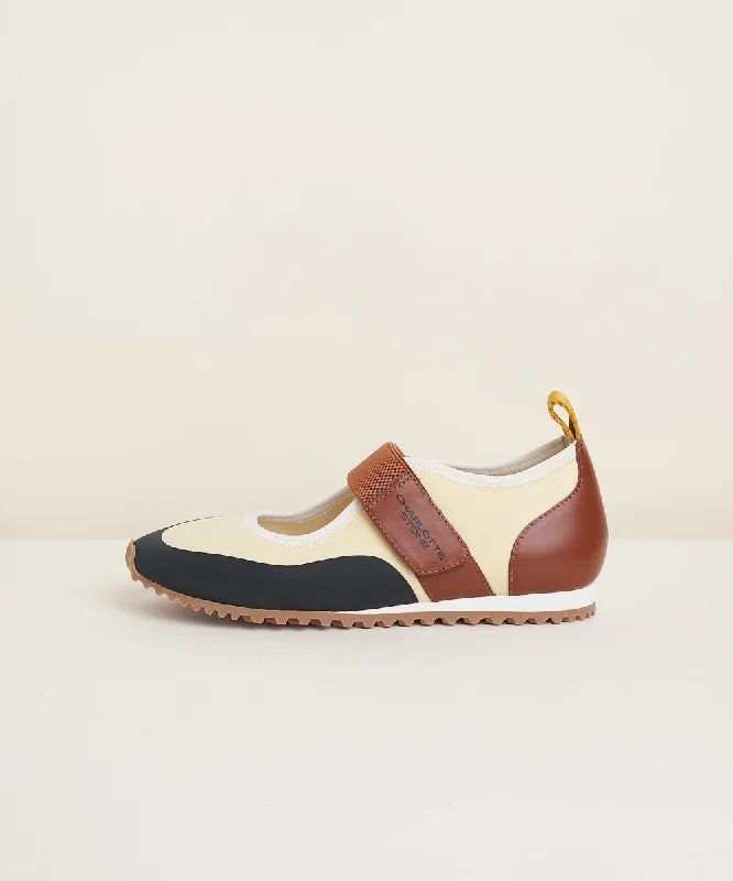 Mable Sporty Mary Jane Velcro | Butter