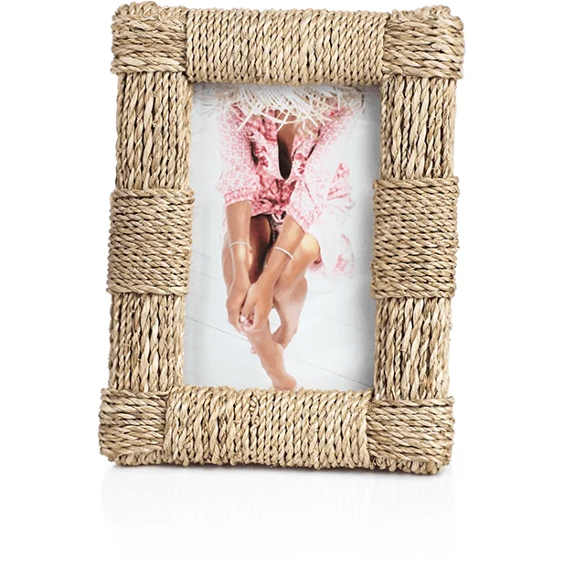 Abaca Rope Photo Frame- 4" x 6"