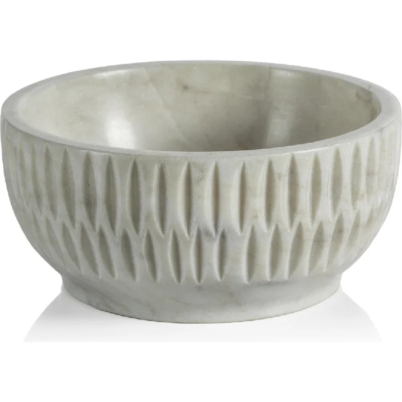 Fulham Etched Marble Condiment Bowl