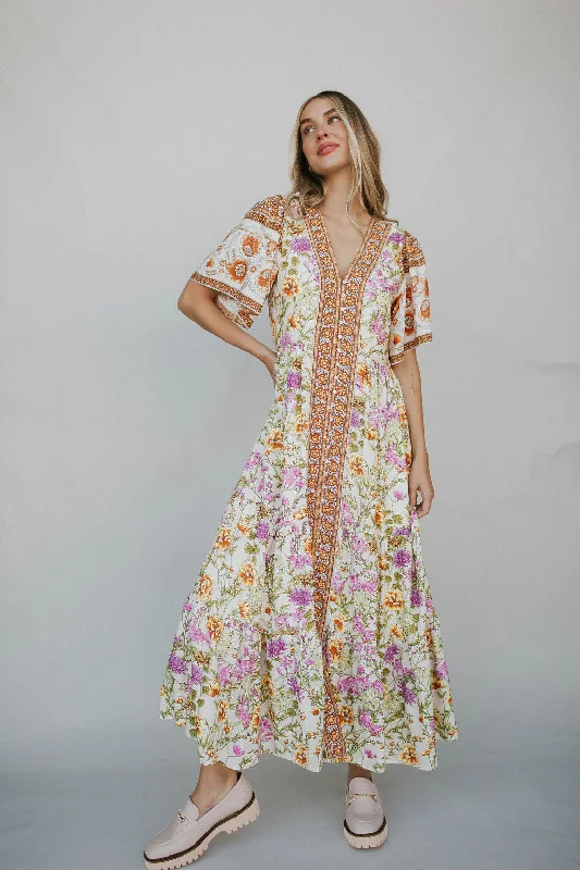 Willow Floral Maxi