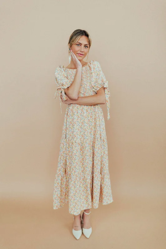 Brunch Floral Maxi in Yellow