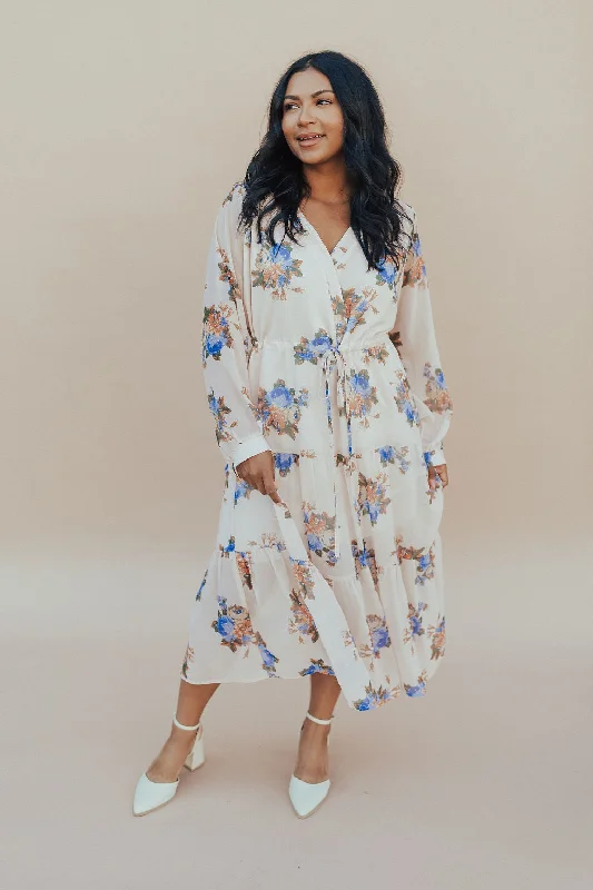 *Shea Floral Midi FINAL SALE