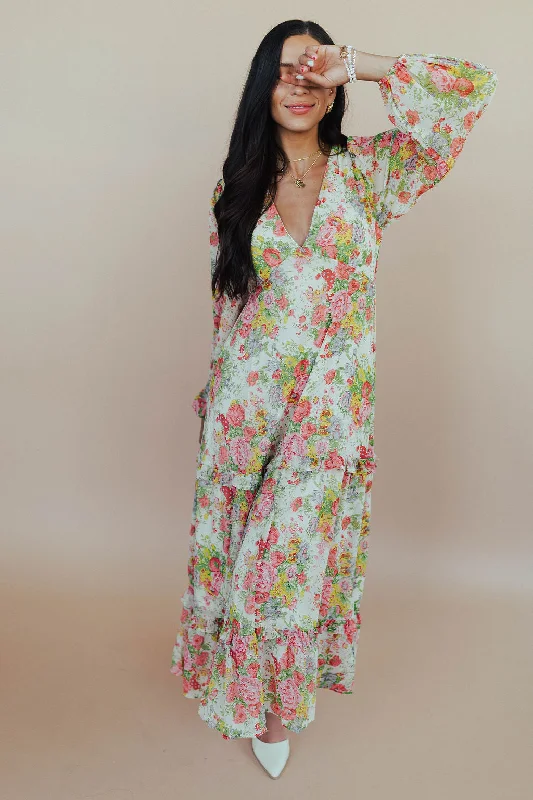 *Sweetheart Maxi in Cream FINAL SALE