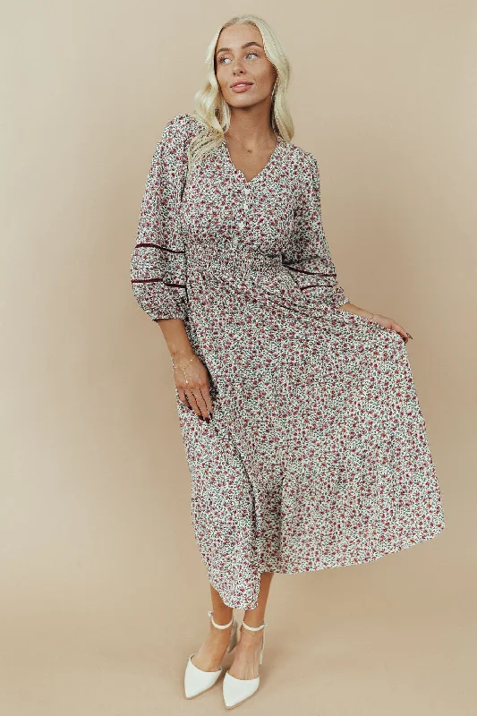 Gabriela Floral Midi