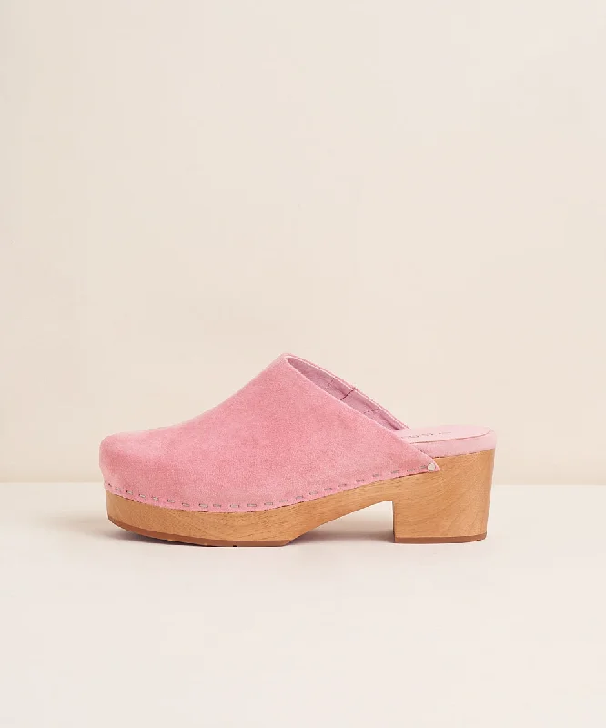 Martino Low Heel Wooden Clog | Bubble