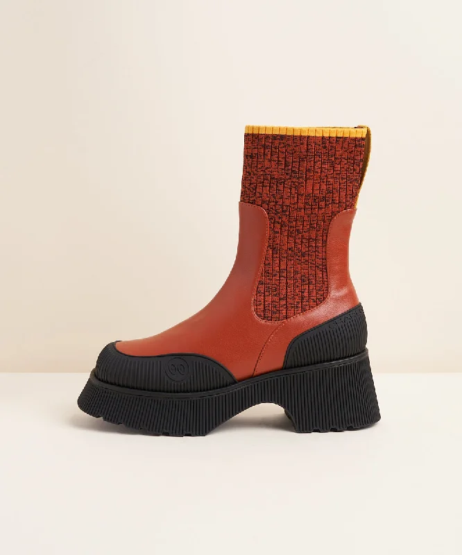 Jesenia Flyknit Platform Boot | Sienna