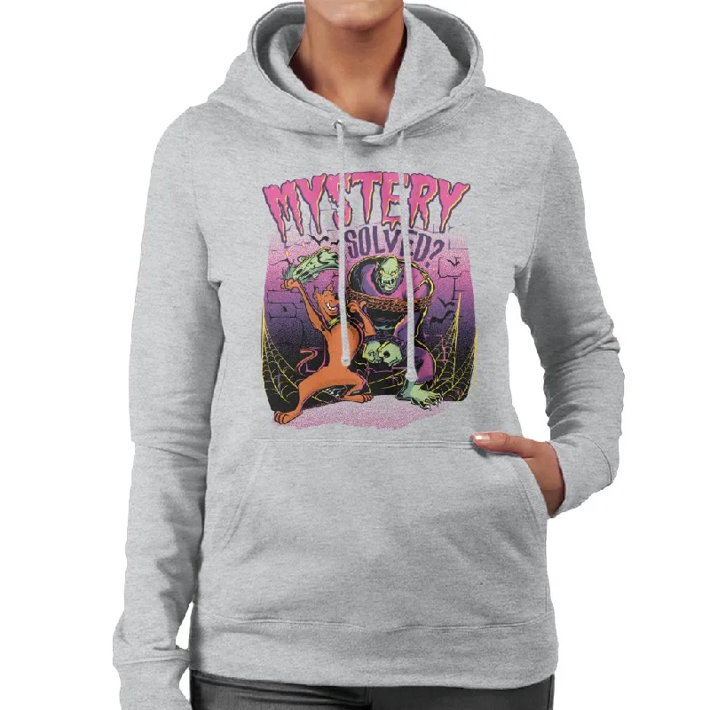 Scooby Doo Halloween Mystery Solved Women's Hooded Sweatshirt